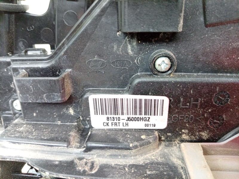 Recambio de cerradura puerta delantera izquierda para kia stinger (ck) 2.0 tgdi cat referencia OEM IAM  81310J5000 
