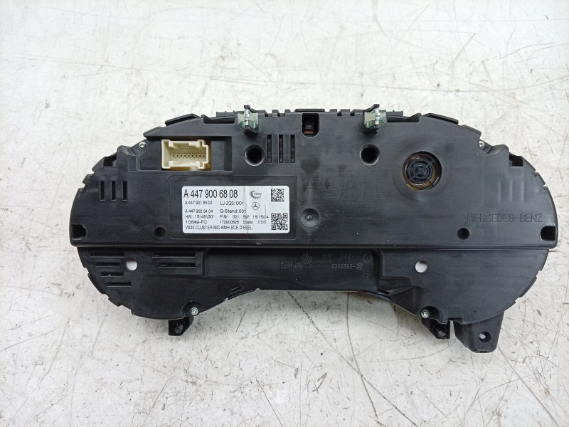 Recambio de cuadro instrumentos para mercedes-benz vito tourer (w447) 116 cdi / 116 bluetec (447.701, 447.703, 447.705) referenc