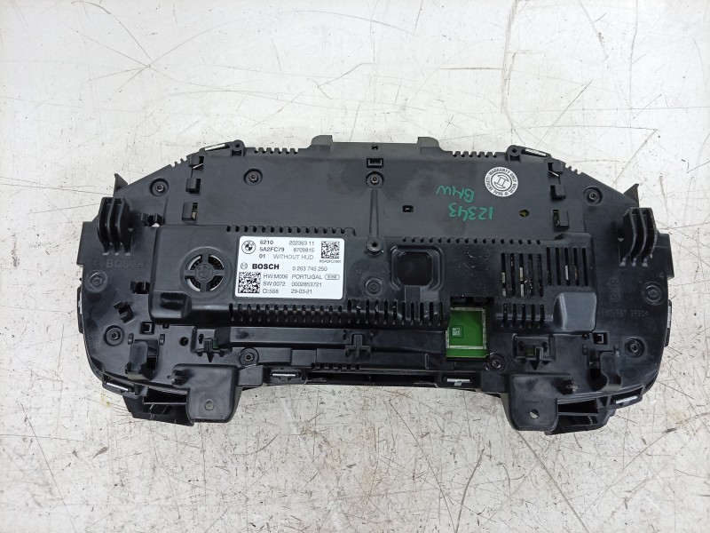 Recambio de cuadro instrumentos para bmw x4 (g02, f98) xdrive 20 d mild-hybrid referencia OEM IAM 3G0920320B 3G0920320B 