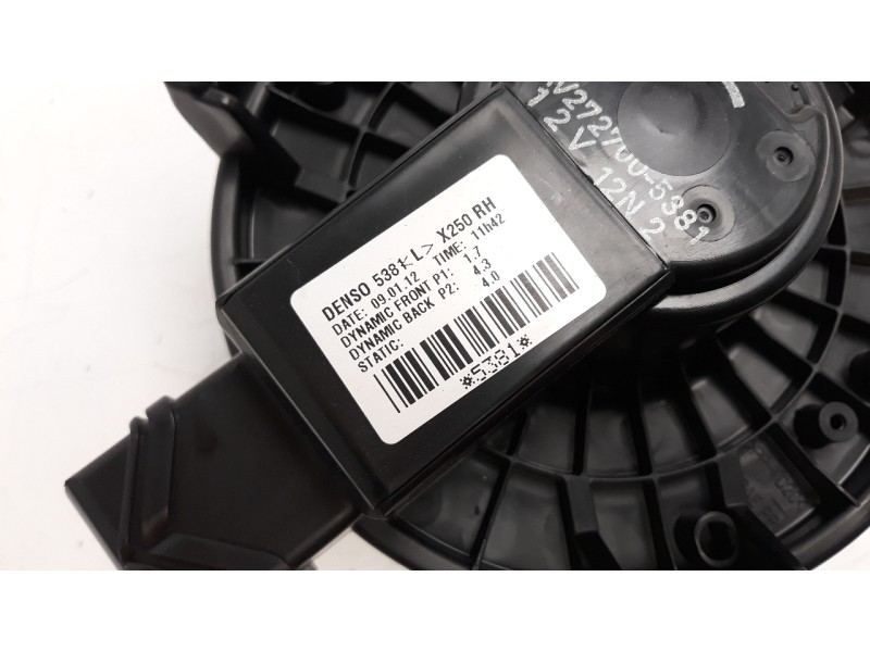 Recambio de ventilador calefaccion para jaguar xf 2.2 diesel luxury referencia OEM IAM AV2727005381  