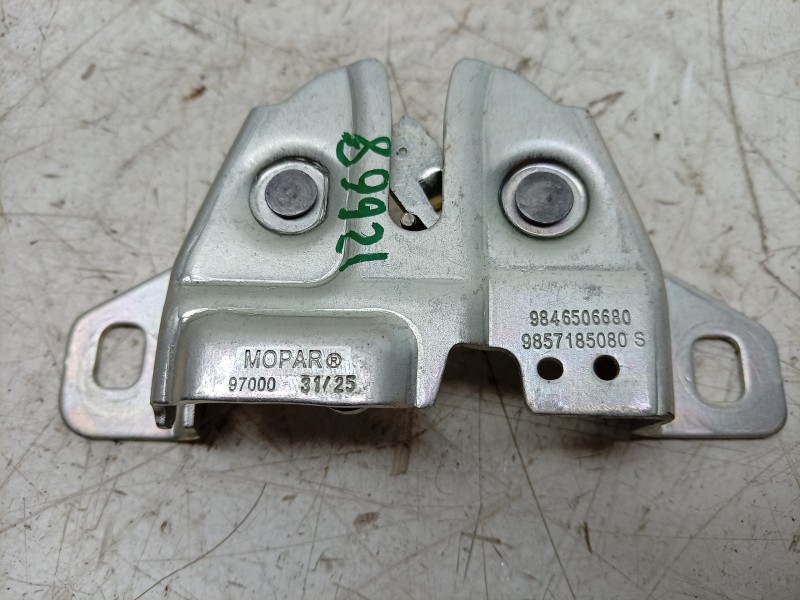 Recambio de cerradura capo para citroën e-c3 aircross electrico 113cv max referencia OEM IAM  9846506680 