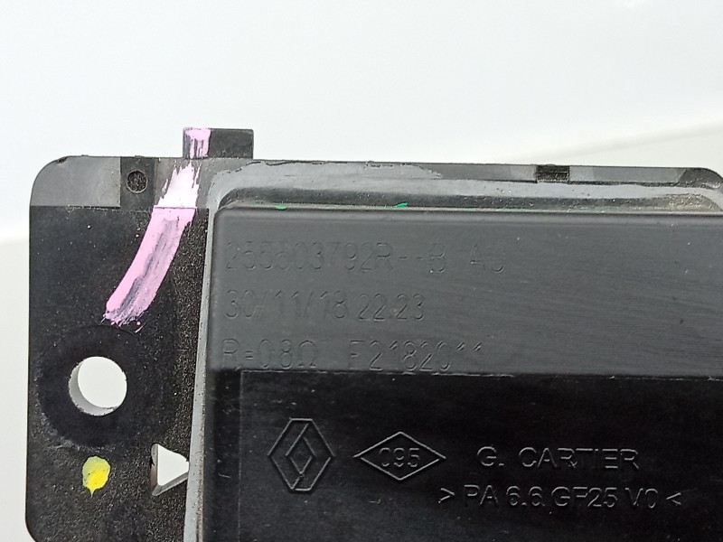 Recambio de resistencia calefaccion para renault captur i (j5_, h5_) 0.9 tce 90 referencia OEM IAM  255503792R 221AF11957/ERDRE0
