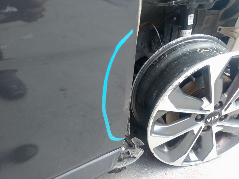 Recambio de puerta delantera derecha para kia stonic (yb) 1.0 t-gdi referencia OEM IAM   