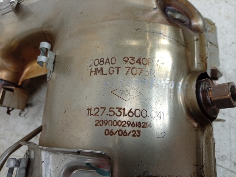Recambio de filtro de particulas para renault arkana i (lcm_, ldn_) 1.3 tce 140 (ldn0) referencia OEM IAM  208A09340R 