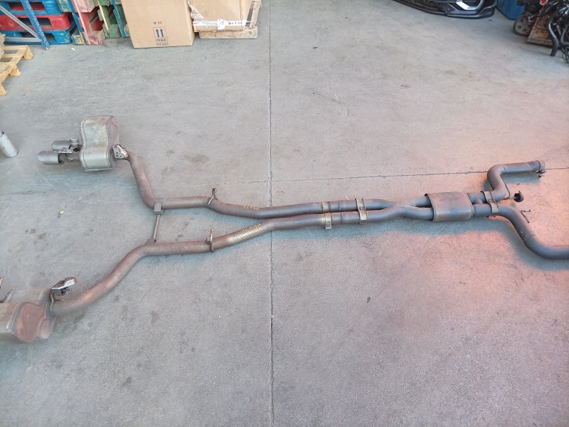 Recambio de silenciador trasero para maserati ghibli iii (m157) 3.0 s q4 referencia OEM IAM  670009473 