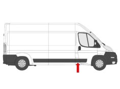 Recambio de moldura para fiat ducato autobús (250_) 100 multijet 2,2 d referencia OEM IAM 735684306 735684306 107097291D 2