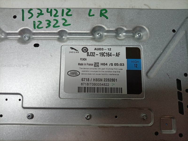 Recambio de amplificador de antena para land rover range rover evoque (l538) 2.0 4x4 referencia OEM IAM  BJ3219C164AF 