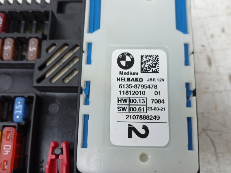 Recambio de caja reles / fusibles para bmw x4 (g02, f98) xdrive 20 d mild-hybrid referencia OEM IAM  61358795478 