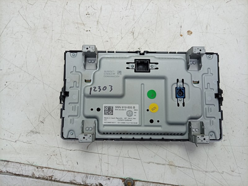 Recambio de pantalla multifuncion para volkswagen t-roc (a11, d11) 2.0 tdi referencia OEM IAM 2GC035869 5NN919605B 