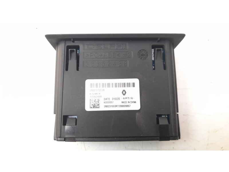 Recambio de modulo electronico para renault captur ii 1.0 tce referencia OEM IAM 280231553R  