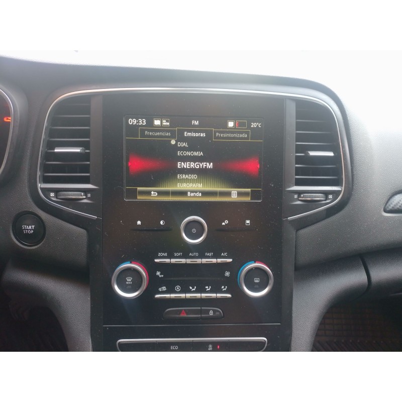 Recambio de pantalla multifuncion para renault megane iv hatchback (b9a/m/n_) 1.5 blue dci 115 (b9a6) referencia OEM IAM   