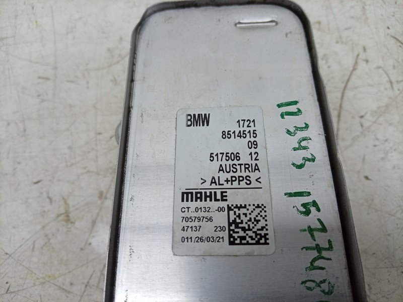 Recambio de radiador caja cambios para bmw x4 (g02, f98) xdrive 20 d mild-hybrid referencia OEM IAM  17218514515 