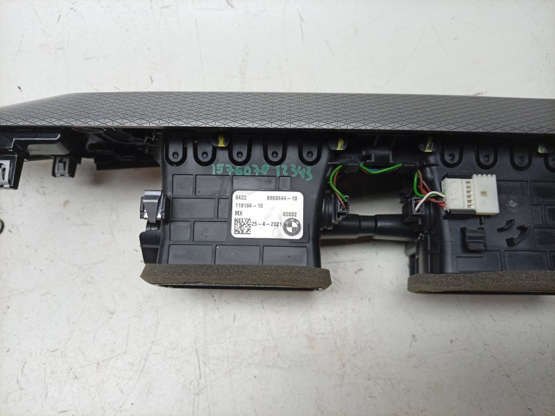 Recambio de rejilla aireadora para bmw x4 (g02, f98) xdrive 20 d mild-hybrid referencia OEM IAM  9363444 