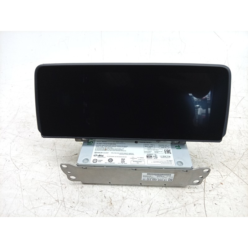 Recambio de pantalla multifuncion para bmw x4 (g02, f98) xdrive 20 d mild-hybrid referencia OEM IAM  65505A065D5 