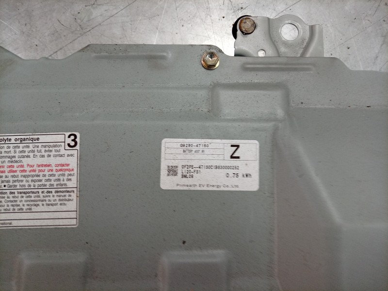 Recambio de bateria para toyota corolla sedán (_e21_) 1.8 vvti hybrid (zwe211, mzea12) referencia OEM IAM  G951047251 