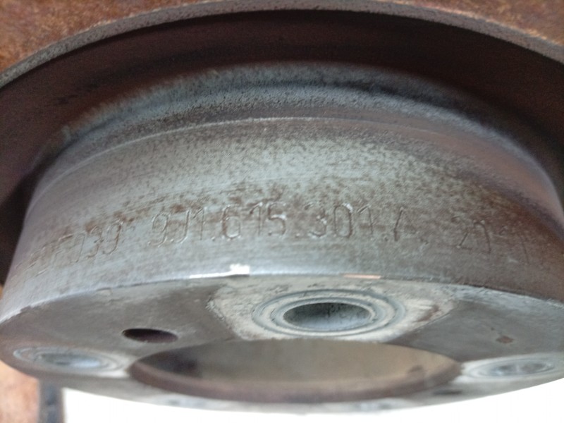 Recambio de juego discos de freno para porsche taycan (y1a) 4s referencia OEM IAM 9J1615301A 9J1615302A 