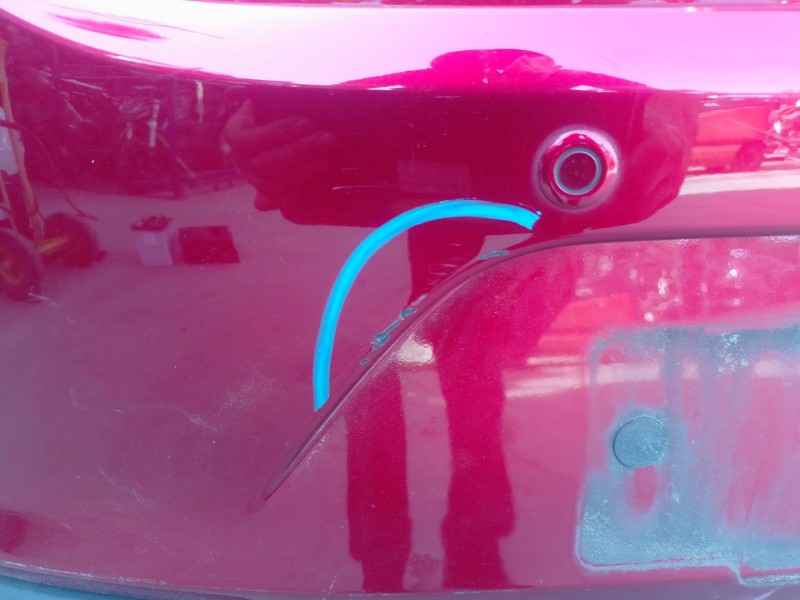 Recambio de paragolpes trasero para mazda 2 hatchback (dl, dj) 1.5 skyactiv-g referencia OEM IAM   