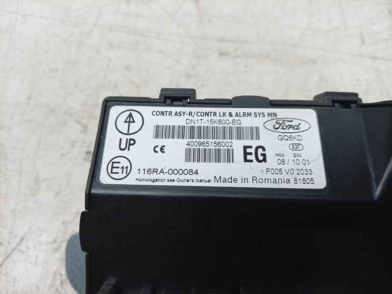 Recambio de modulo electronico para ford transit courier b460 furgón/monospace 1.5 tdci referencia OEM IAM  DN1T15K600EG 