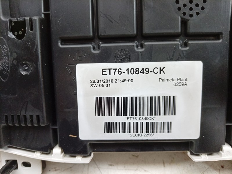 Recambio de cuadro instrumentos para ford transit courier b460 furgón/monospace 1.5 tdci referencia OEM IAM  ET7610849CK 