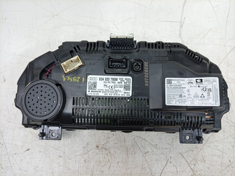 Recambio de cuadro instrumentos para audi q3 sportback (f3n) 35 tdi referencia OEM IAM  83A920790M 