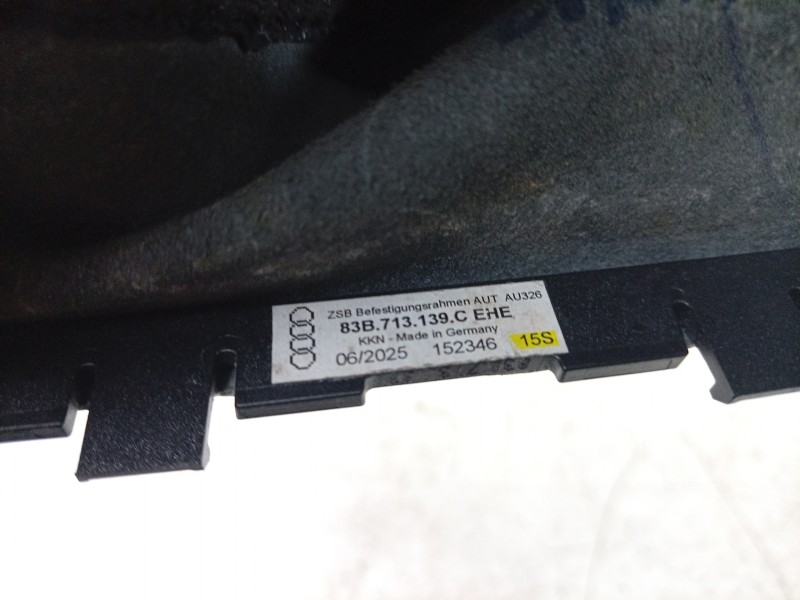 Recambio de pomo palanca cambio para audi q3 sportback (f3n) 35 tdi referencia OEM IAM  83B713139C 