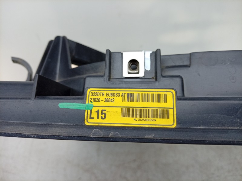 Recambio de electroventilador para kg mobility rexton referencia OEM IAM 2102036042 0461400252 