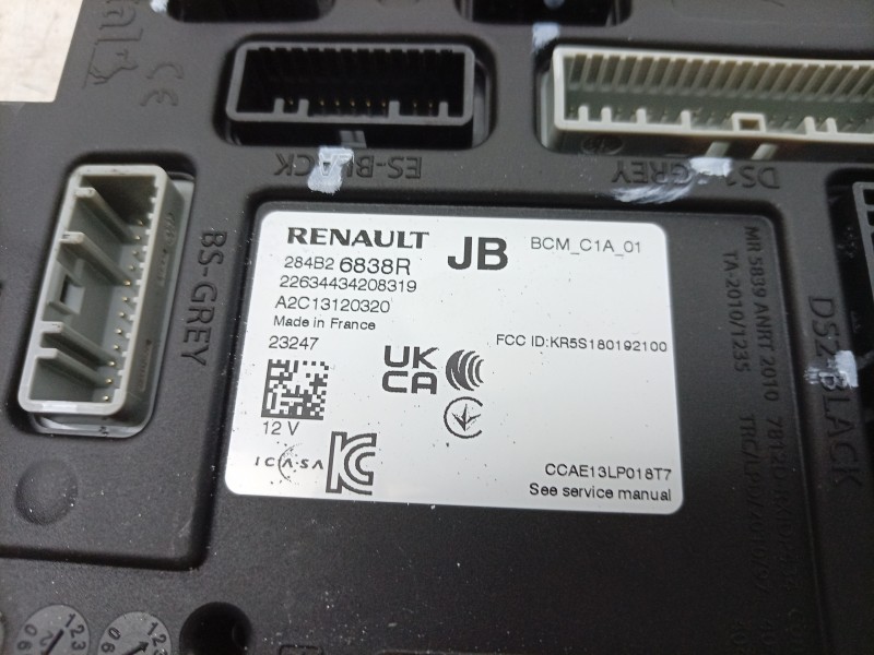 Recambio de modulo electronico para renault captur ii (hf_) tce 90 (hfm6) referencia OEM IAM A2C13120320 284B26838R 
