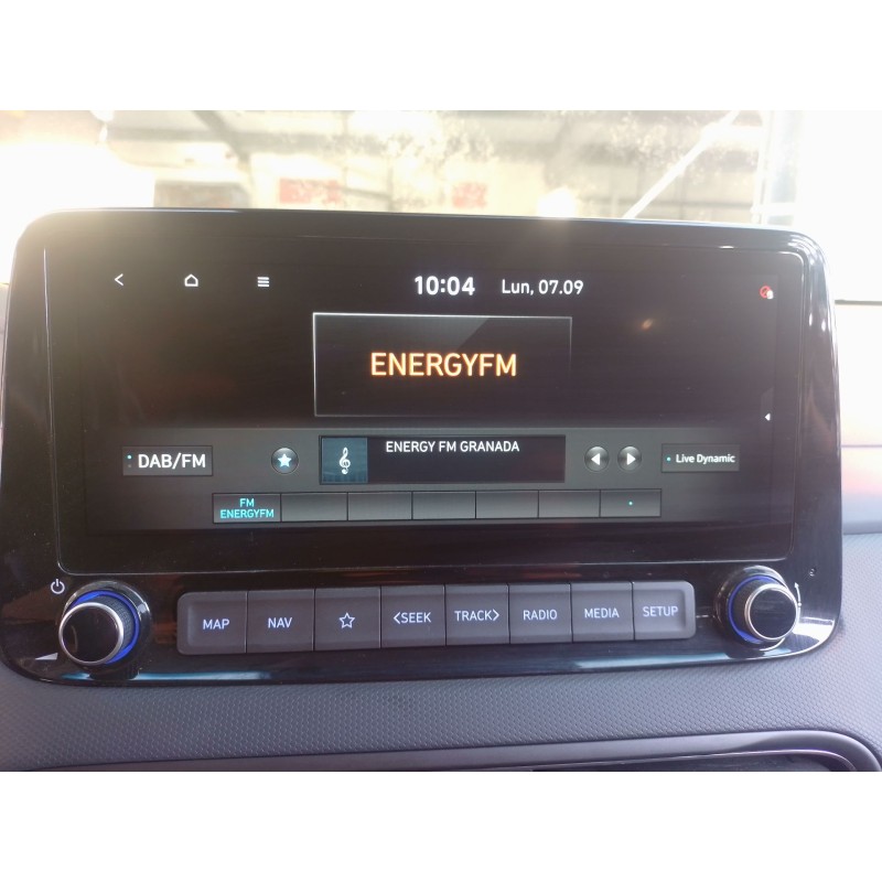 Recambio de pantalla multifuncion para hyundai kona (os, ose, osi) 1.6 gdi hybrid referencia OEM IAM   