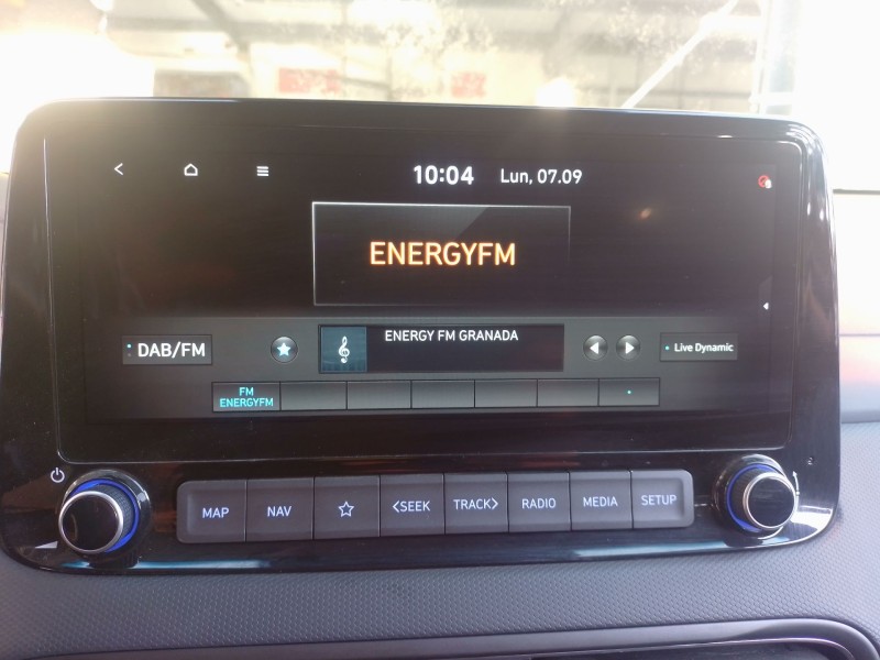 Recambio de pantalla multifuncion para hyundai kona (os, ose, osi) 1.6 gdi hybrid referencia OEM IAM   