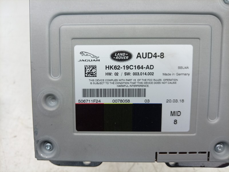 Recambio de amplificador de sonido para jaguar e-pace first edition referencia OEM IAM  HK6219C164AD 