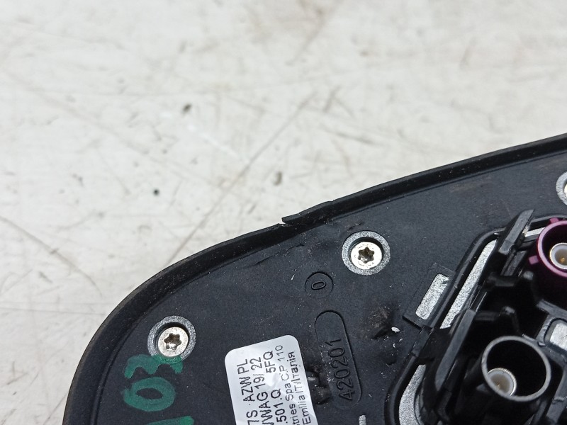 Recambio de base de antena para seat arona (kj7, kjp) 1.0 tsi referencia OEM IAM  6C0035501Q 