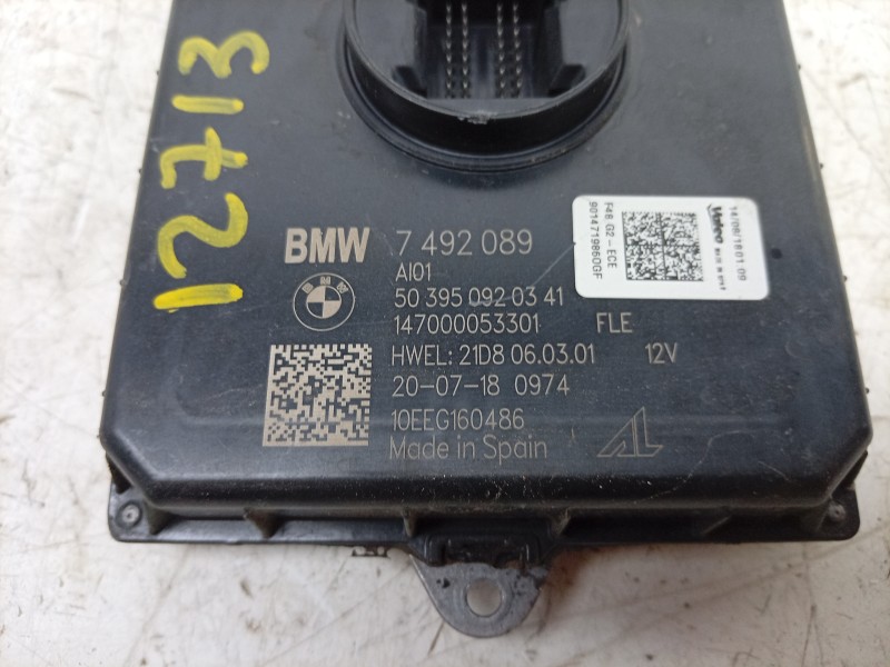 Recambio de centralita luces para bmw x1 (f48) sdrive 18 d referencia OEM IAM  7492089 