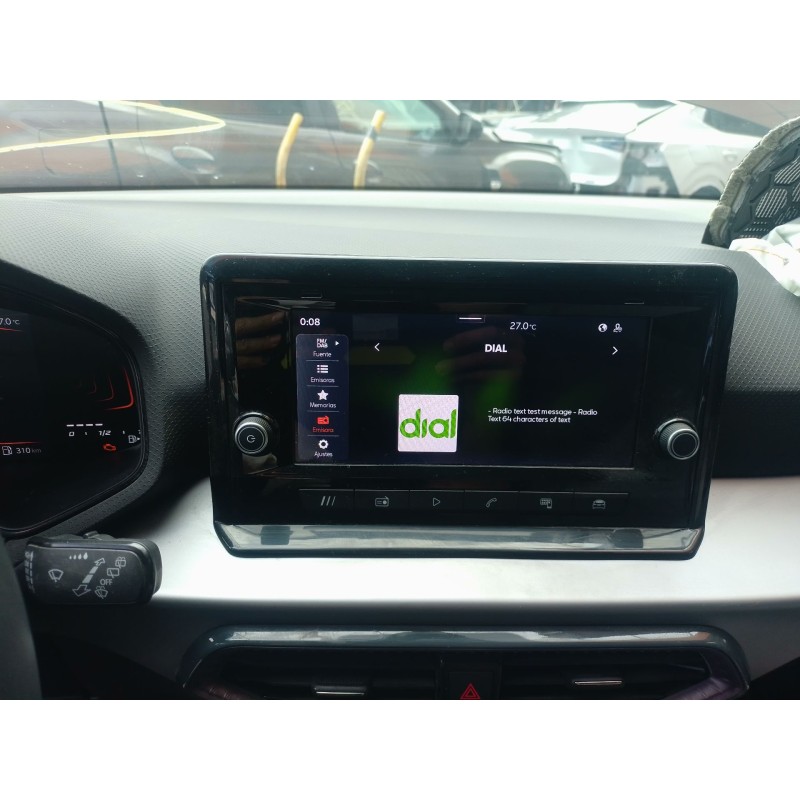 Recambio de pantalla multifuncion para seat ibiza v (kj1, kjg) 1.0 tsi referencia OEM IAM   