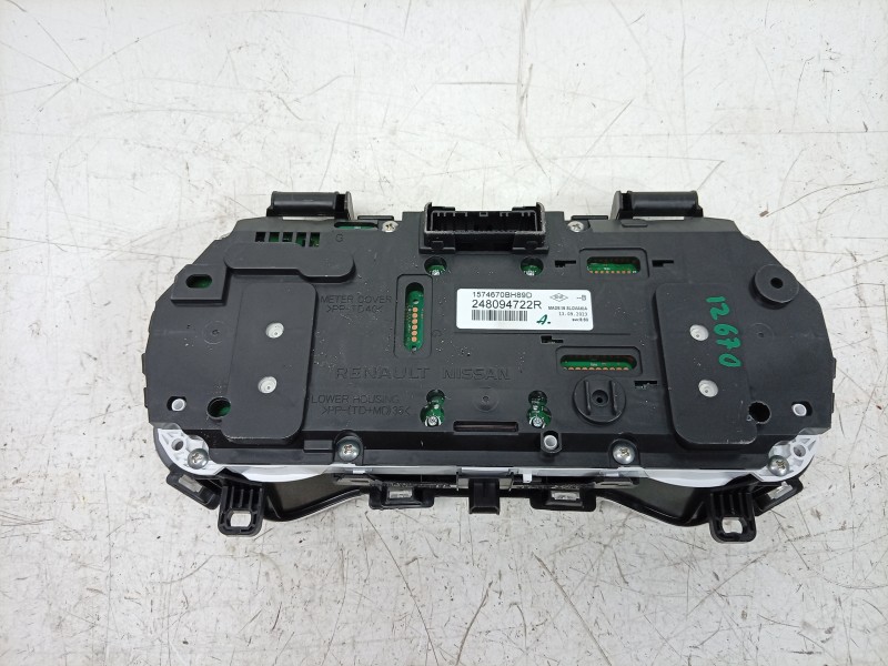 Recambio de cuadro instrumentos para renault captur ii (hf_) tce 90 (hfm6) referencia OEM IAM  248094722R 
