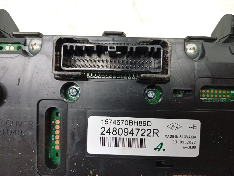 Recambio de cuadro instrumentos para renault captur ii (hf_) tce 90 (hfm6) referencia OEM IAM  248094722R 