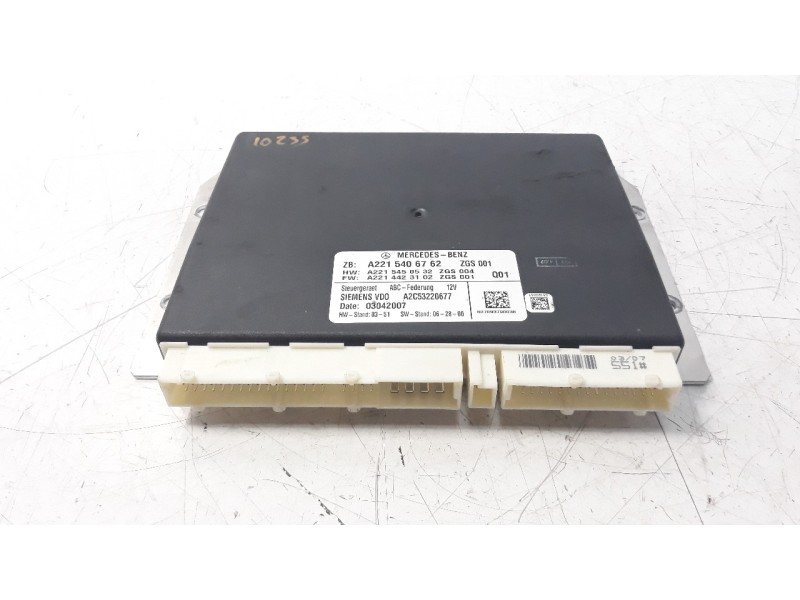 Recambio de centralita suspension para mercedes-benz clase cl (w216) coupe 5.5 v8 cat referencia OEM IAM A2215406762  