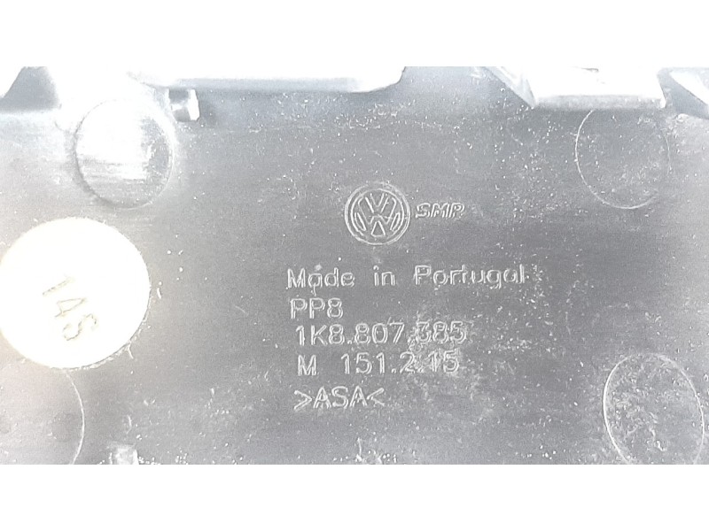 Recambio de molduras delanteras para volkswagen scirocco (138) 2.0 tsi referencia OEM IAM 1K8807385  