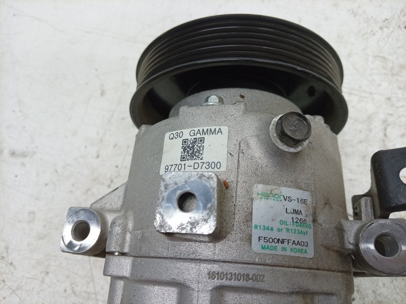 Recambio de compresor aire acondicionado para kia sportage iv (ql, qle) 1.6 gdi referencia OEM IAM  97701D7300 CAF830187HQ/32014