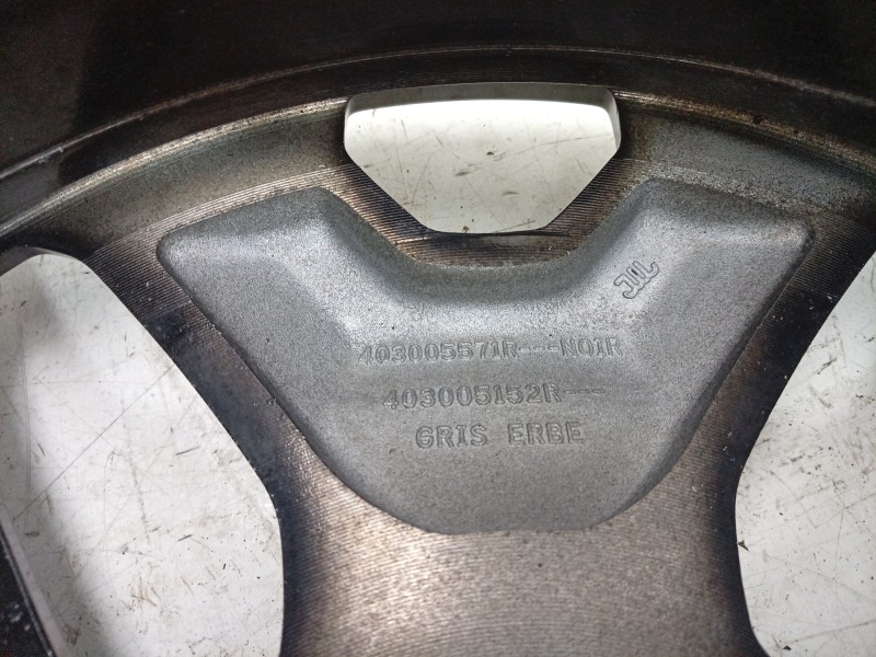 Recambio de llanta para renault captur i (j5_, h5_) 0.9 tce 90 referencia OEM IAM  403005571R 