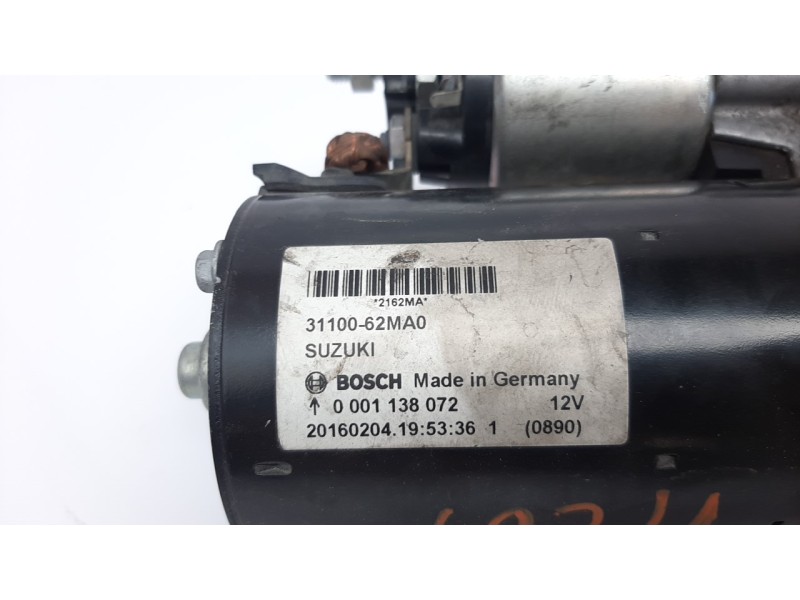 Recambio de motor arranque para suzuki vitara 1.6 ddis comfort 4x4 referencia OEM IAM 3110062MA0 ARF020A01 