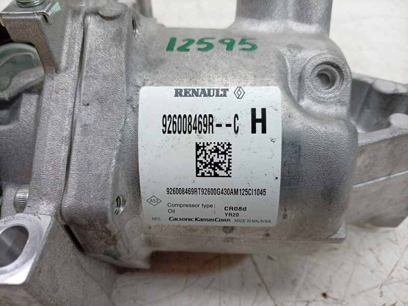 Recambio de compresor aire acondicionado para dacia sandero iii 1.0 tce 90 eco-g referencia OEM IAM  926008469R 