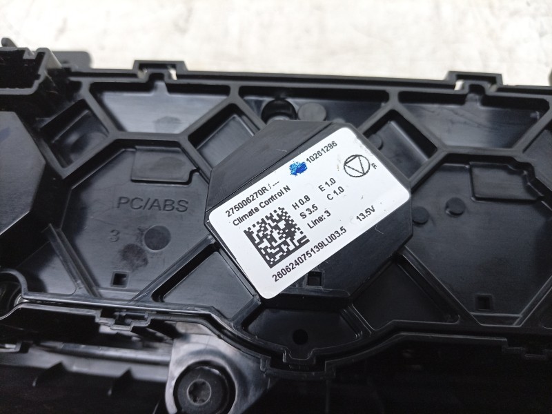 Recambio de mando calefaccion / aire acondicionado para dacia sandero iii 1.0 tce 90 eco-g referencia OEM IAM  275006270R 
