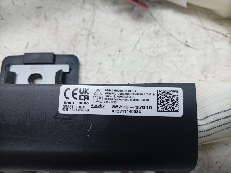 Recambio de airbag cortina delantero izquierdo para ssangyong korando (c300) 1.5 referencia OEM IAM 8621037010 8621037010 
