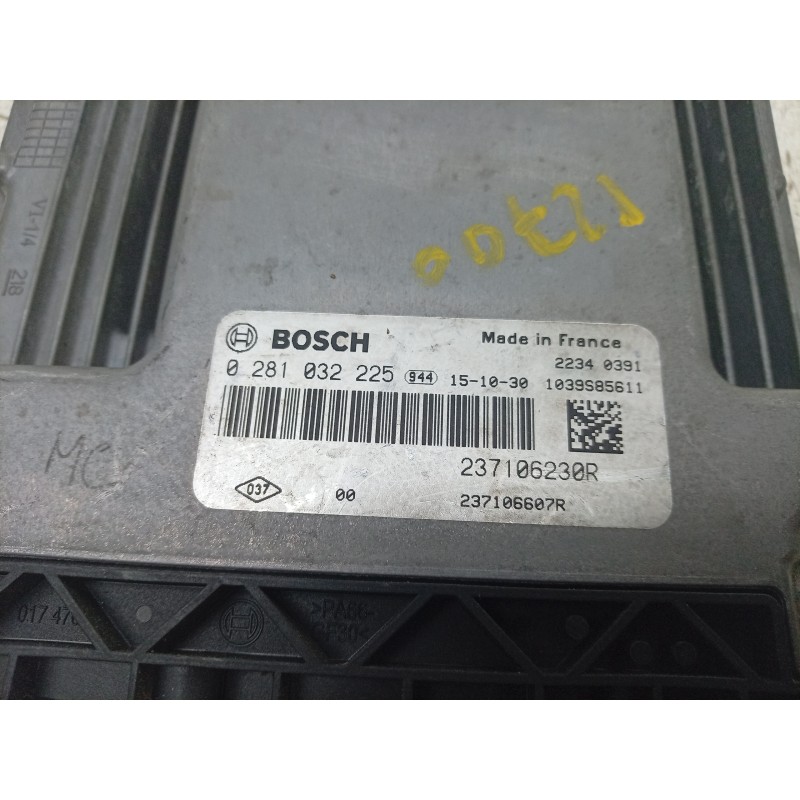 Recambio de centralita motor uce para renault espace v (jr_) 1.6 dci 160 referencia OEM IAM 0281032225 237106230R 
