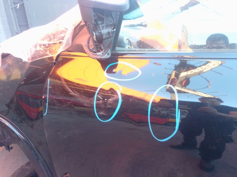 Recambio de puerta delantera izquierda para mercedes-benz eqa (h243) eqa 250+ (243.702) referencia OEM IAM   