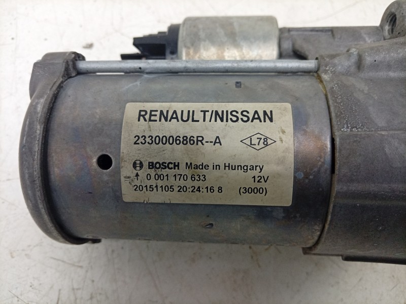 Recambio de motor arranque para renault espace v (jr_) 1.6 dci 160 referencia OEM IAM 0001170633 233000686R ARF090001BS/ARF09000
