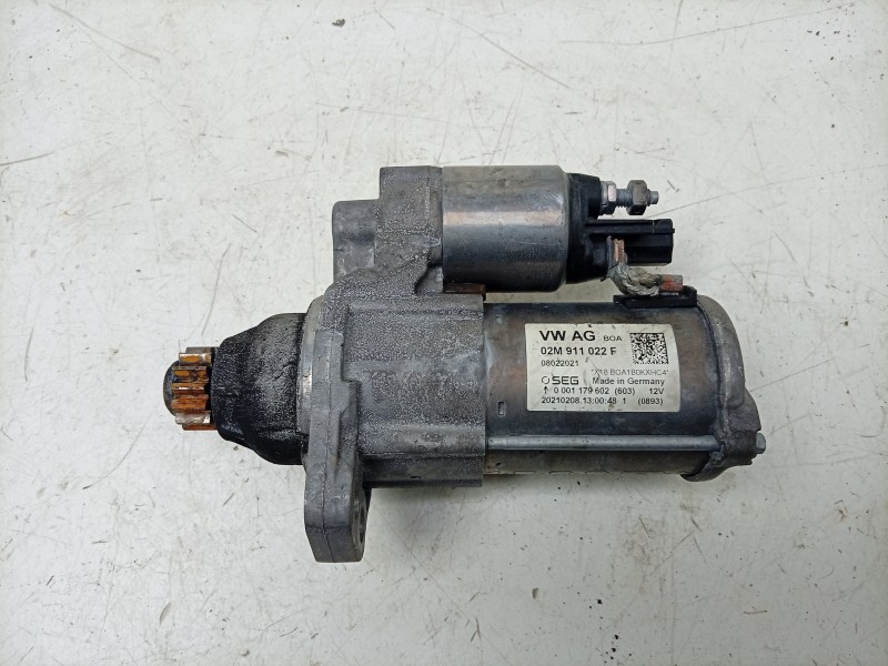 Recambio de motor arranque para volkswagen golf viii (cd1, da1) 1.0 tsi referencia OEM IAM  02M911022F ARF030A01BS/ARF450501BS/A