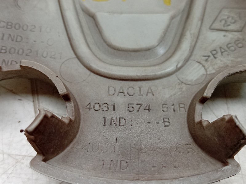 Recambio de tapacubos para dacia duster (hm_) 1.2 tce 125 (hmma) referencia OEM IAM  403157451R 