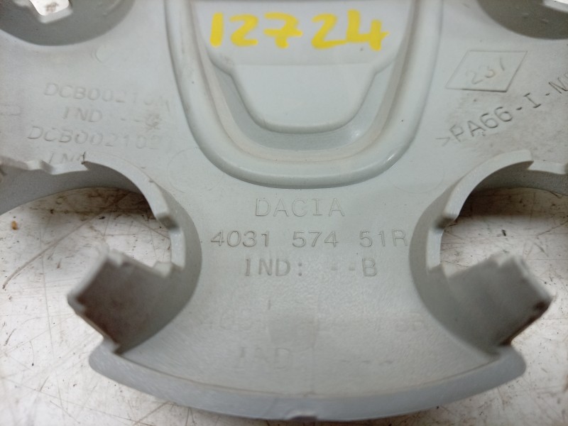 Recambio de tapacubos para dacia duster (hm_) 1.2 tce 125 (hmma) referencia OEM IAM  403157451R 