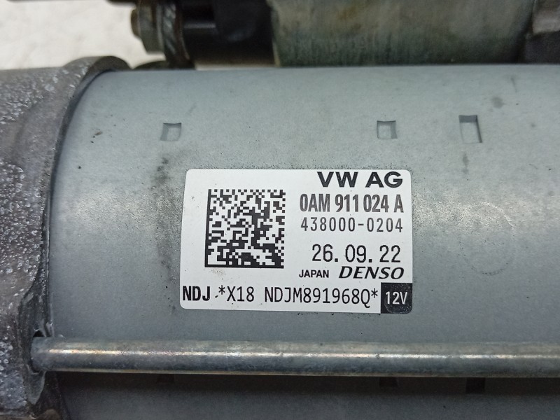 Recambio de motor arranque para volkswagen taigo (cs1) 1.0 tsi referencia OEM IAM  0AM911024A ARF070404DN/ARF390404DN